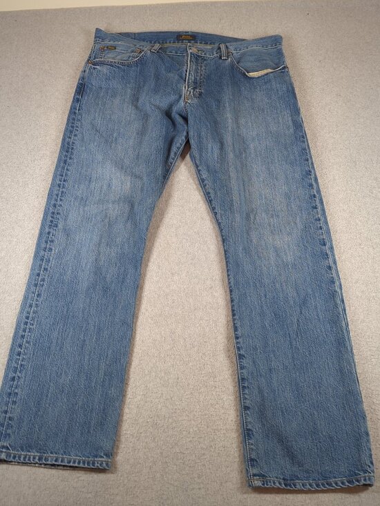 Polo Ralph Lauren Other - Polo Ralph Lauren Jeans Men's 36x32 (Actual 36x31) Blue Hampton Relaxed Straight